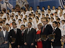 «Спорт помогает решать любые жизненные задачи». В новом спорткомплексе Перми состоялось посвящение в учащиеся-спортсмены