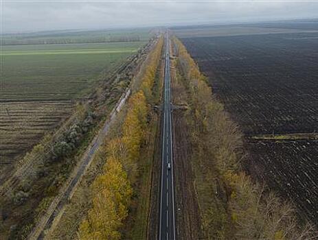 В Ставропольском районе отремонтировали дорогу к пос. Луначарский