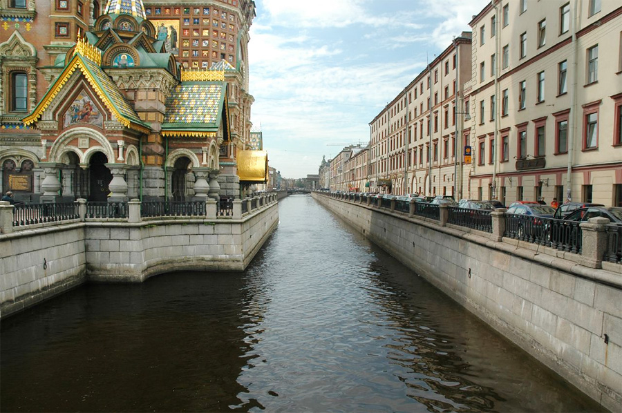 Канал Грибоедова, Санкт-Петербург, Россия, Европа