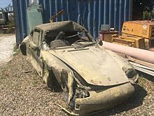 Этот Porsche 911 более 4 лет пролежал на дне реки, но теперь его восстанавливают