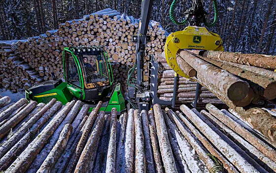 Новые форвардеры John Deere могут рубить лес в сложных условиях