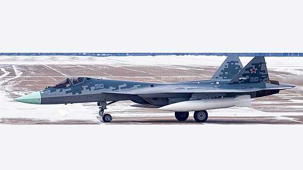 Появилось первое качественное фото самого последнего прототипа Су-57
