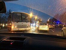 Под Петербургом маршрутка насмерть сбила женщину