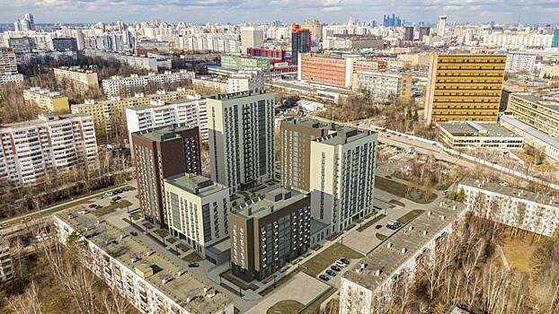 Монолитные работы завершают на двух корпусах на 418 квартир по реновации в Коньково