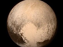 Появились фотографии заката на Плутоне