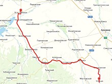 Трассу в Курганинском районе перекроют на три с лишним месяца