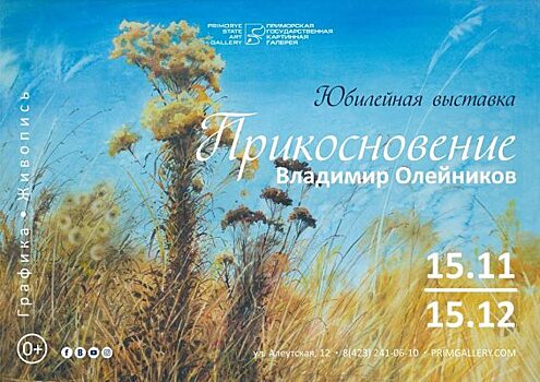 Во Владивостоке открылась выставка мастера акварели «по-сырому» Владимира Олейникова