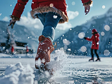 В Омске продают семейный каток