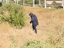 Опубликованы кадры разминирования тайника с бомбами для терактов на Ставрополье