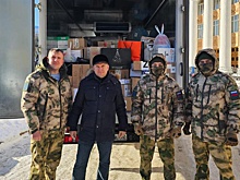 Команда университета во главе с ректором передала гуманитарный груз участникам СВО