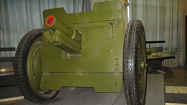 Военные ЗВО отреставрировали первую крупносерийную советскую пушку