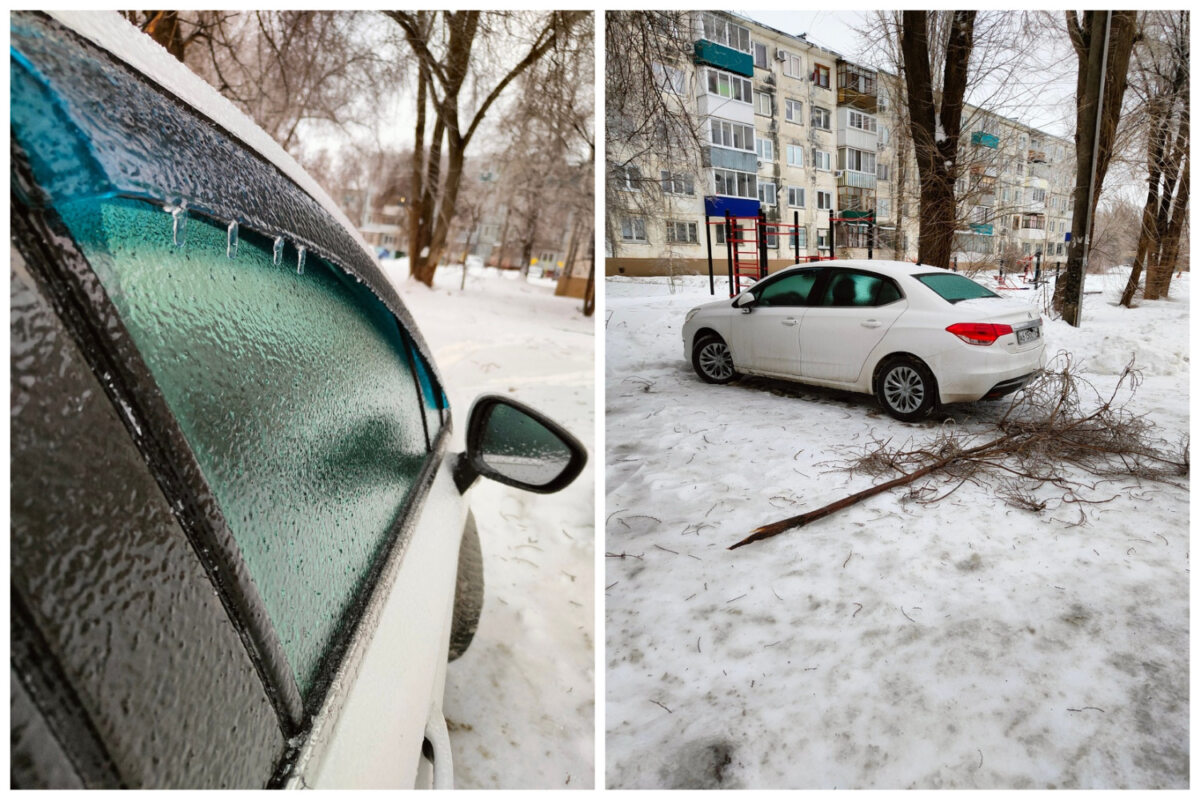 Ледяной дождь в Балаково парализовал работу троллейбусов