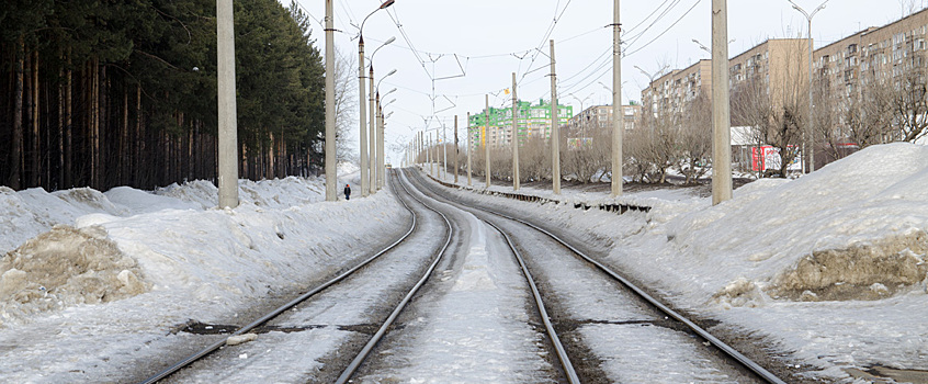 В 2021 году отремонтируют 3,5 км трамвайных путей в Ижевске