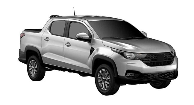 Появились первые изображения итальянского пикапа Fiat Strada 2021