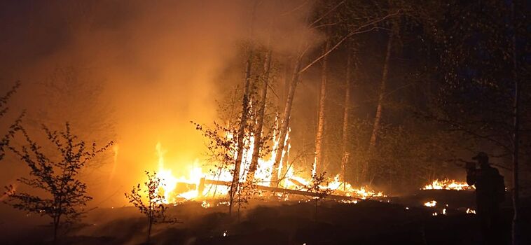 В Рослесхозе сообщили, что пожары на Урале затихают
