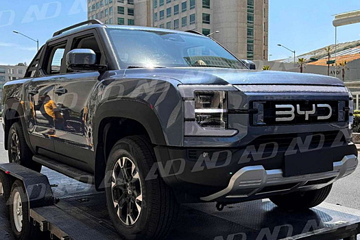 Рамный пикап BYD Shark раскрылся в Америке до китайской премьеры