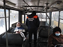 В Рязани вновь проверили соблюдение масочного режима в общественном транспорте