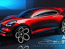 На фото показали альтернативный компактный внедорожник Alfa Romeo Stella