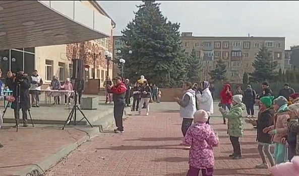 В Камышине Волгоградской области состоялся праздник «Крымская весна»