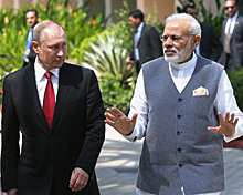 Названы темы переговоров Путина с премьером Индии