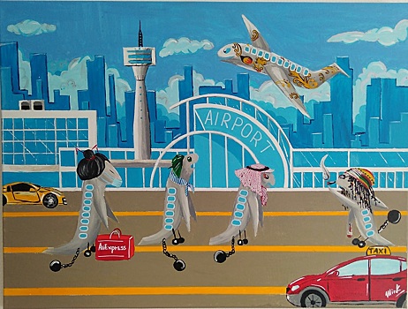 От котиков до космоса: домохозяйки и профессиональные художники представили свои работы на выставке «Свобода творчества» в Нижнем Новгороде