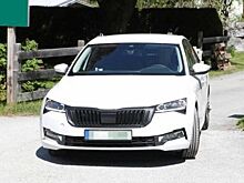 Skoda Octavia 2020 года почти без маскировки