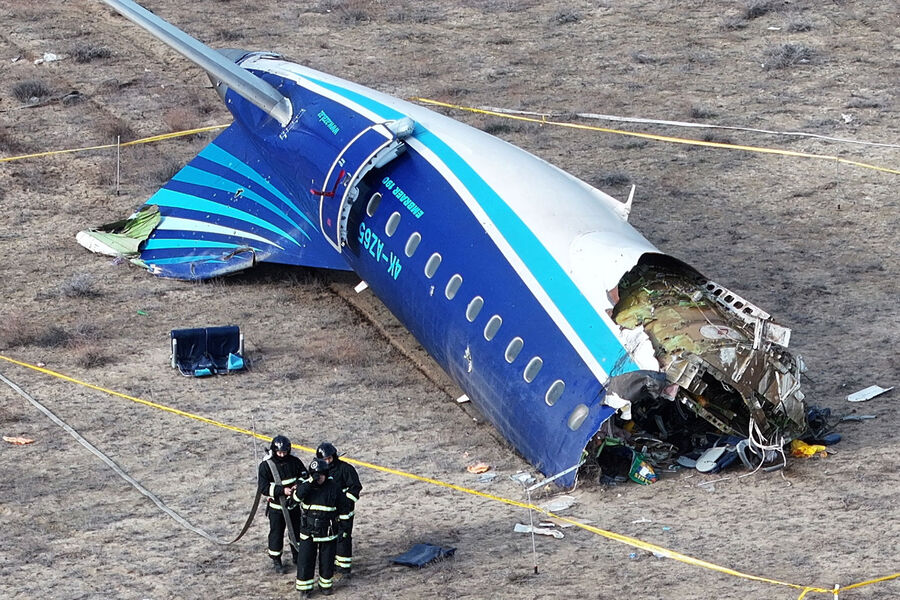 В Бразилии приступили к расшифровке черных ящиков разбившегося у Актау самолета