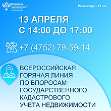 Тамбовчане смогут обратиться на горячую линию по вопросам кадастрового учета