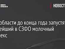 В Ленобласти до конца года запустят крупнейший в СЗФО молочный комплекс