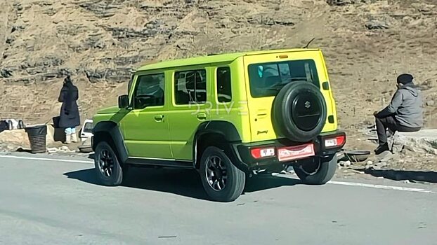 Suzuki Jimny 5 дверей рассекретили на фото