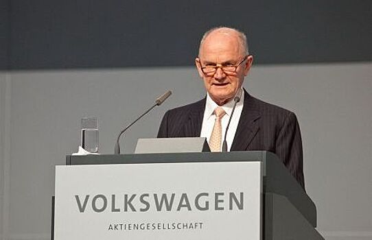 В возрасте 82 лет ушел из жизни топ-менеджер Volkswagen Group Фердинанд Пих