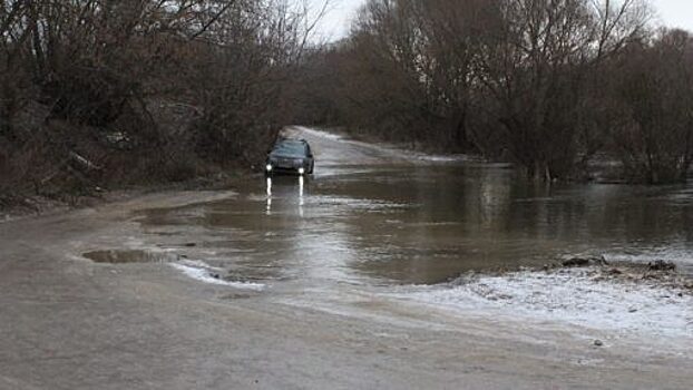 Половодье уходит: в Орловской области под водой остаются два моста