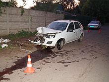 Под Орлом водитель легковушки влетел в дерево