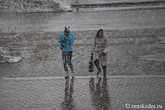 Снег, метель, плюсовая температура обрушатся на Омскую область в один день