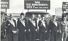 Фотомарафон "100-летие ТАССР": празднование добычи первого миллиарда тонн татарской нефти, 1971 год