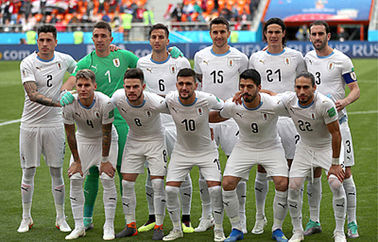 Сборная Уругвая сыграет с командой Саудовской Аравии в матче чемпионата мира по футболу