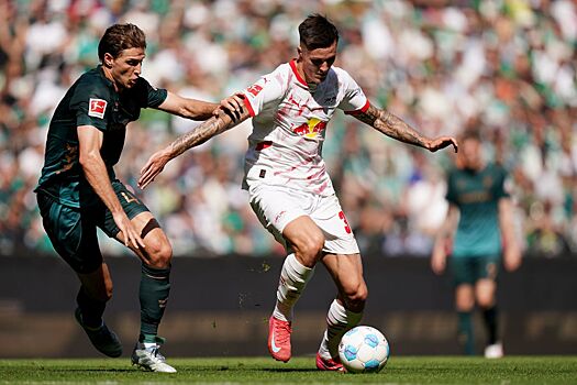 «РБ Лейпциг» сыграл вничью с «Вердером» и лишился шансов на попадание в зону ЛЧ