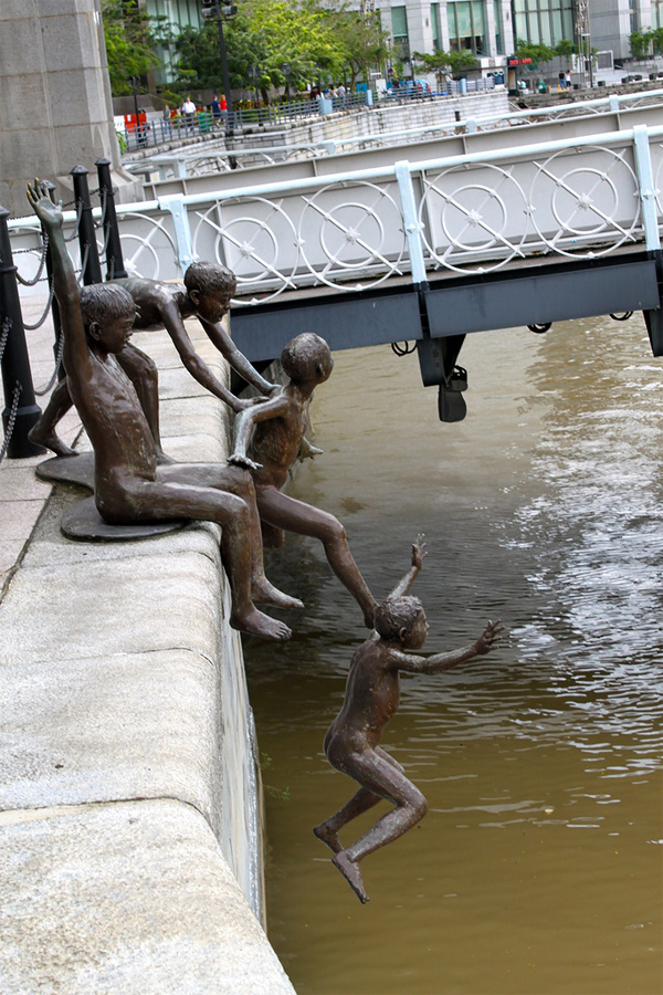 Скульптура "Первое поколение", Сингапур, Сингапур