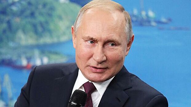 Путин назвал чушью реверс газа на Украину из Европы