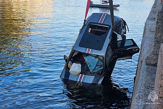 В Петербурге завели дело на водителя, утопившего Porsche с девушкой в Фонтанке