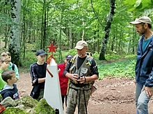 Выселковские следопыты побывали на месте сражений Выселковского стрелкового полка