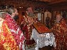 Митрополит Екатеринбургский и Верхотурский Евгений совершил Божественную литургию в храме при СИЗО-5 ГУФСИН России по Свердловской области