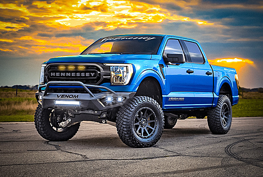 816 сил и 3,6 секунды до «сотни»: представлен мощнейший пикап Ford от Hennessey