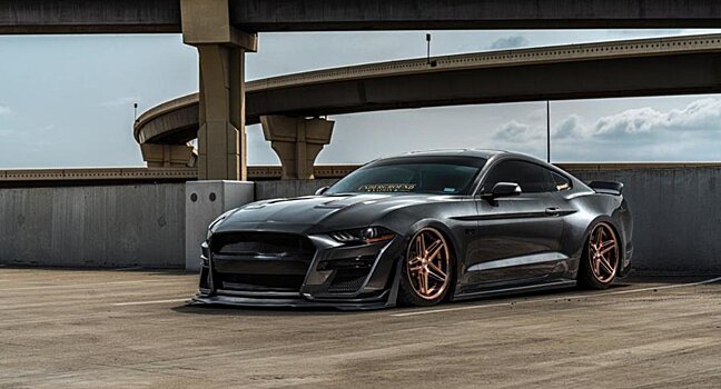 Ford Mustang GT оснастили коваными дисками от Ferrada
