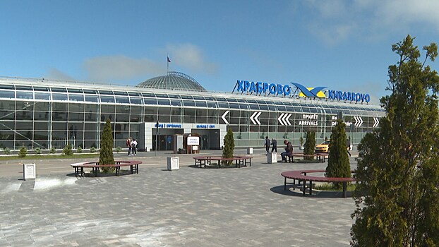 В аэропорту «Храброво» вырос пассажиропоток