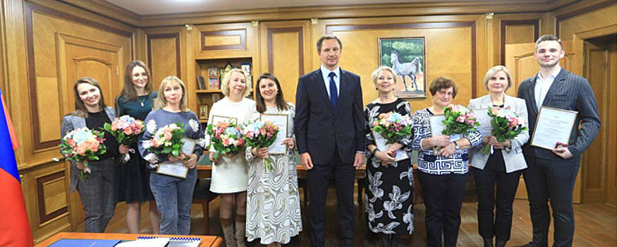 Дмитрий Волков поздравил с праздником кадровиков Красногорска