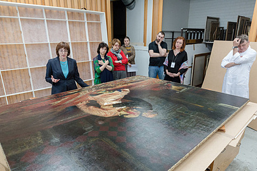 Сбербанк подтвердил намерение помочь Третьяковской галерее с реставрацией поврежденной картины И.Репина
