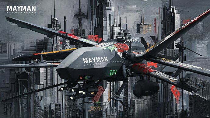 Mayman Aerospace представили боевые VTOL-беспилотники с ИИ