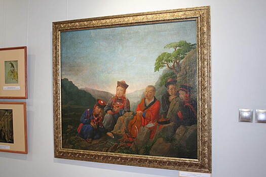 Картины первого забайкальского художника отвезли в Благовещенск