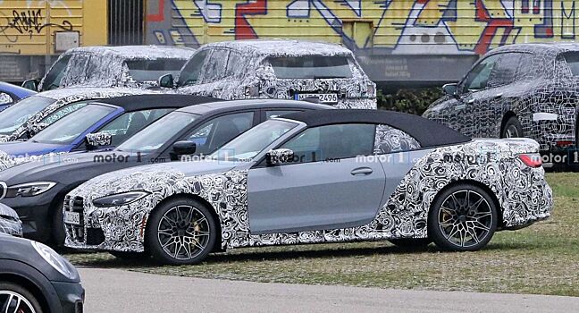 Кабриолет BMW M4 был замечен после долгого перерыва